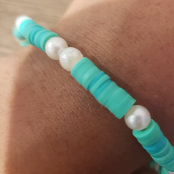 Turquoise mermaid bracelet - Picture 2 of 4